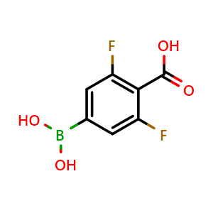4-borono-2,6-difluorobenzoic acid