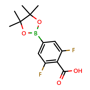 2,6-difluoro-4-(4,4,5,5-tetramethyl-1,3,2-dioxaborolan-2-yl)benzoic acid