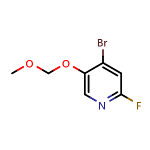 4-bromo-2-fluoro-5-(methoxymethoxy)pyridine