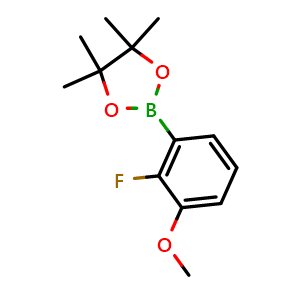 2-(2-fluoro-3-methoxyphenyl)-4,4,5,5-tetramethyl-1,3,2-dioxaborolane