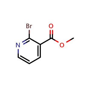 Chemical structure of methyl 2-bromonicotinate , CAS 52718-95-3, AChemBlock Q67675