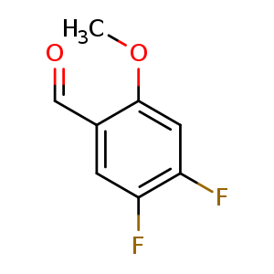 4,5-difluoro-2-methoxybenzaldehyde