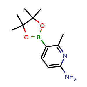 6-methyl-5-(4,4,5,5-tetramethyl-1,3,2-dioxaborolan-2-yl)pyridin-2-amine