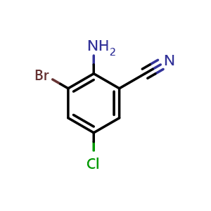 2-amino-3-bromo-5-chlorobenzonitrile