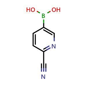 (6-cyanopyridin-3-yl)boronic acid