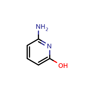 Chemical structure of 6-aminopyridin-2-ol , CAS 5154-00-7, AChemBlock Q68106