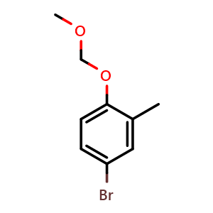 4-bromo-1-(methoxymethoxy)-2-methylbenzene