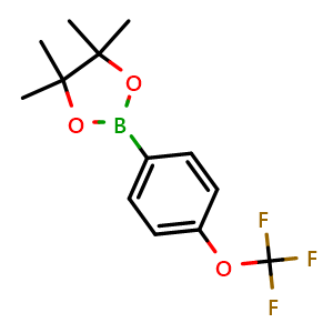 4,4,5,5-tetramethyl-2-(4-(trifluoromethoxy)phenyl)-1,3,2-dioxaborolane
