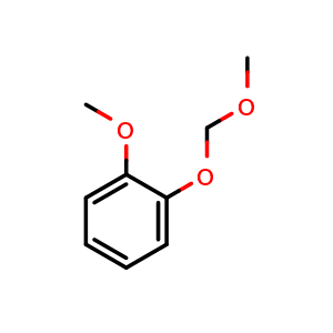 Chemical structure of 1-methoxy-2-(methoxymethoxy)benzene , CAS 73220-26-5, AChemBlock Q68166