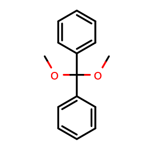 Chemical structure of dimethoxydiphenylmethane , CAS 2235-01-0, AChemBlock Q68204