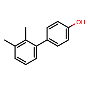 Chemical structure of 2',3'-dimethyl-[1,1'-biphenyl]-4-ol , CAS 1261894-01-2, AChemBlock Q68210