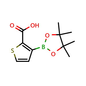 3-(4,4,5,5-tetramethyl-1,3,2-dioxaborolan-2-yl)thiophene-2-carboxylic acid