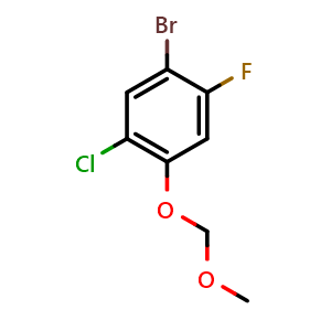 1-bromo-5-chloro-2-fluoro-4-(methoxymethoxy)benzene