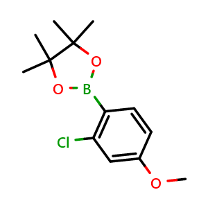 2-(2-chloro-4-methoxyphenyl)-4,4,5,5-tetramethyl-1,3,2-dioxaborolane