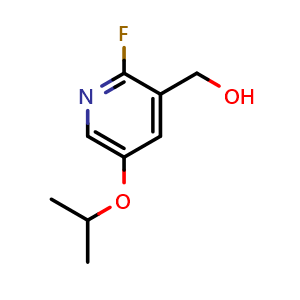 (2-fluoro-5-isopropoxypyridin-3-yl)methanol