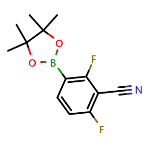 2,6-difluoro-3-(4,4,5,5-tetramethyl-1,3,2-dioxaborolan-2-yl)benzonitrile