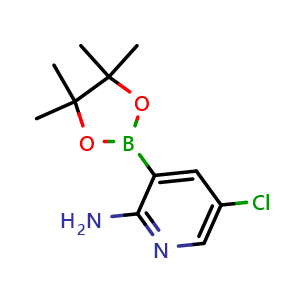 5-chloro-3-(4,4,5,5-tetramethyl-1,3,2-dioxaborolan-2-yl)pyridin-2-amine