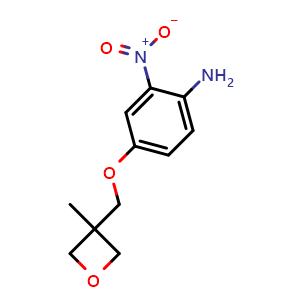 4-((3-methyloxetan-3-yl)methoxy)-2-nitroaniline