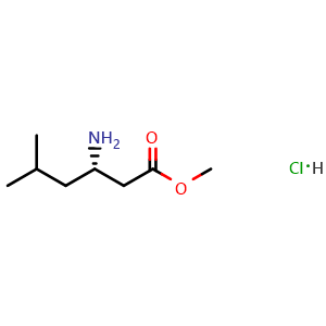 methyl (3S)-3-amino-5-methylhexanoate hydrochloride