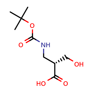 (R)-3-((tert-butoxycarbonyl)amino)-2-(hydroxymethyl)propanoic acid