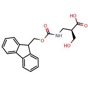 (R)-3-((((9H-fluoren-9-yl)methoxy)carbonyl)amino)-2-(hydroxymethyl)propanoic acid