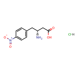 (R)-3-amino-4-(4-nitrophenyl)butanoic acid hydrochloride