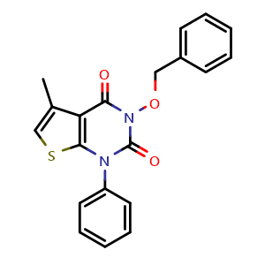 3-(benzyloxy)-5-methyl-1-phenylthieno[2,3-d]pyrimidine-2,4(1H,3H)-dione