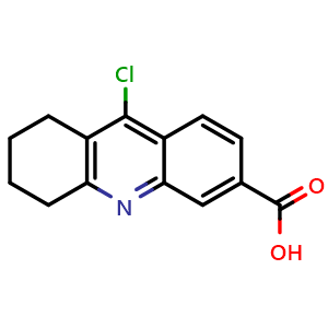 9-chloro-5,6,7,8-tetrahydroacridine-3-carboxylic acid