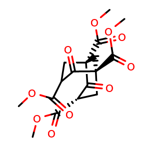 tetramethyl (1R,3S,5R)-2,6-dioxobicyclo[3.3.1]nonane-1,3,5,7-tetracarboxylate