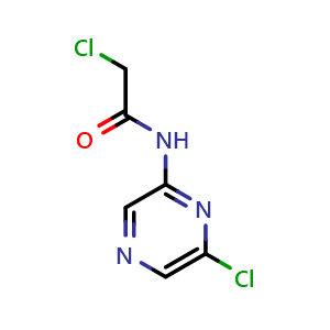 2-chloro-N-(6-chloropyrazin-2-yl)acetamide