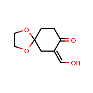 (Z)-7-(hydroxymethylene)-1,4-dioxaspiro[4.5]decan-8-one