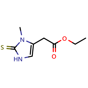 ethyl 2-(3-methyl-2-thioxo-2,3-dihydro-1H-imidazol-4-yl)acetate