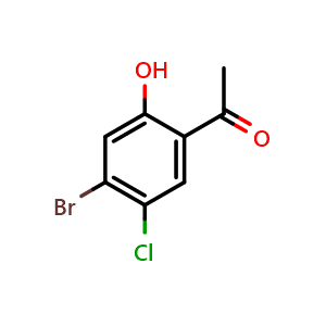 1-(4-bromo-5-chloro-2-hydroxyphenyl)ethan-1-one