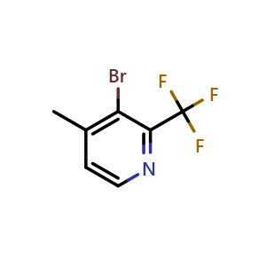 3-bromo-4-methyl-2-(trifluoromethyl)pyridine