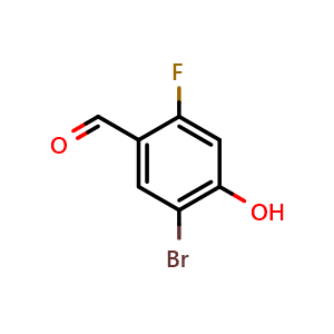 5-bromo-2-fluoro-4-hydroxybenzaldehyde