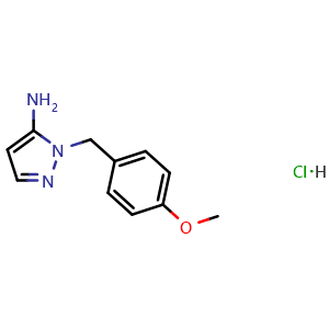 1-(4-methoxybenzyl)-1H-pyrazol-5-amine hydrochloride