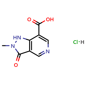 2-methyl-3-oxo-2,3-dihydro-1H-pyrazolo[4,3-c]pyridine-7-carboxylic acid hydrochloride