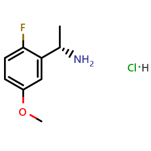 (S)-1-(2-fluoro-5-methoxyphenyl)ethan-1-amine hydrochloride