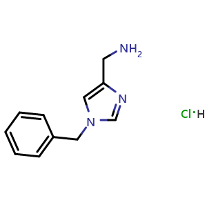 (1-benzyl-1H-imidazol-4-yl)methanamine hydrochloride