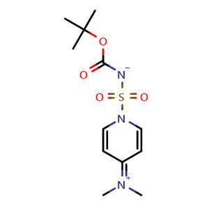 (tert-butoxycarbonyl)((4-(dimethyliminio)pyridin-1(4H)-yl)sulfonyl)amide