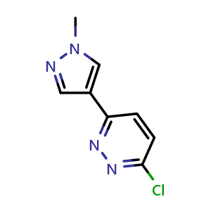 3-chloro-6-(1-methyl-1H-pyrazol-4-yl)pyridazine