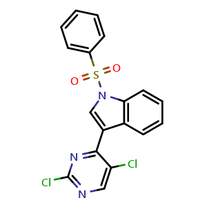 3-(2,5-dichloropyrimidin-4-yl)-1-(phenylsulfonyl)-1H-indole