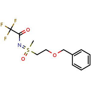 N-((2-(benzyloxy)ethyl)(methyl)(oxo)-l6-sulfaneylidene)-2,2,2-trifluoroacetamide