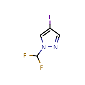 1-(difluoromethyl)-4-iodo-1H-pyrazole