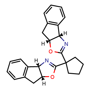 (3aS,3a'S,8aR,8a'R)-2,2'-(cyclopentane-1,1-diyl)bis(3a,8a-dihydro-8H-indeno[1,2-d]oxazole)