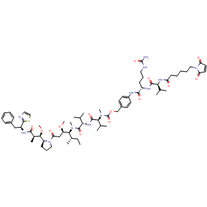 Chemical structure of Vc-MMAD , CAS 1401963-17-4, AChemBlock Q70029