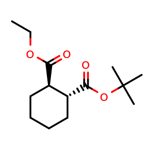 1-(tert-butyl) 2-ethyl (1R,2R)-cyclohexane-1,2-dicarboxylate