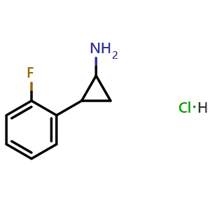 2-(2-fluorophenyl)cyclopropan-1-amine hydrochloride