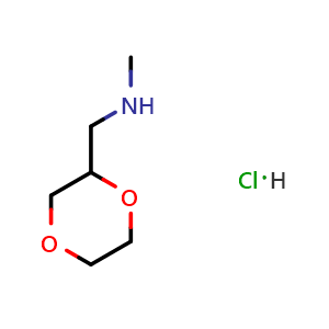 1-(1,4-dioxan-2-yl)-N-methylmethanamine hydrochloride