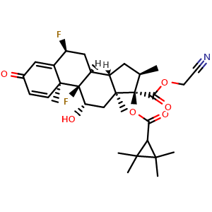 Chemical structure of GW870086 , CAS 827319-43-7, AChemBlock Q70235